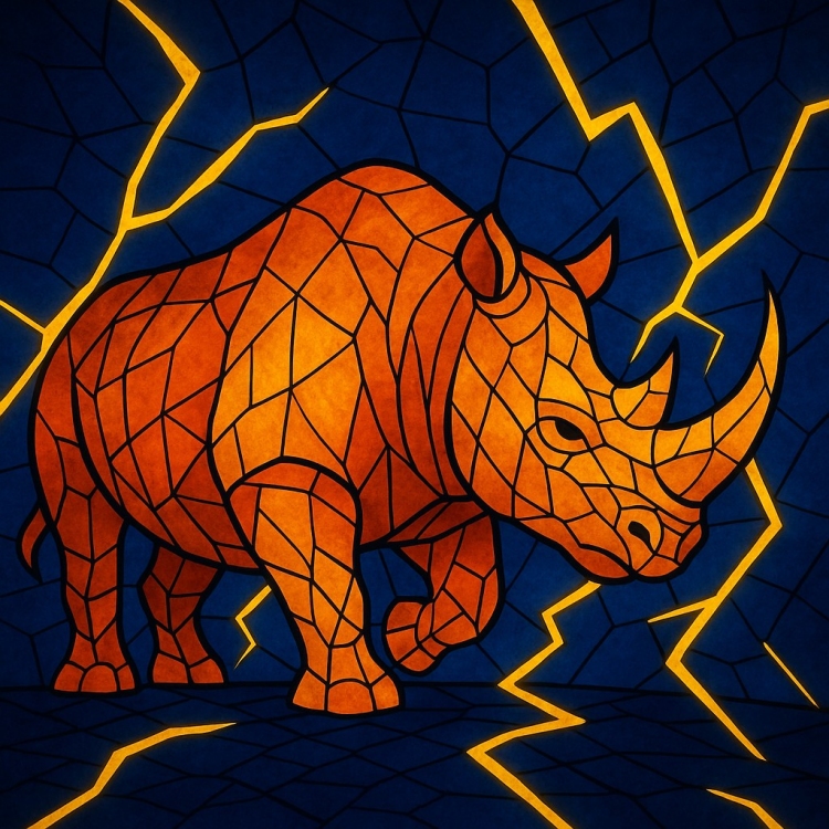 Power Rhino Mosaic