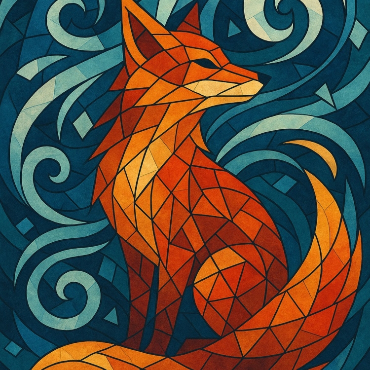 Wind Fox Mosaic