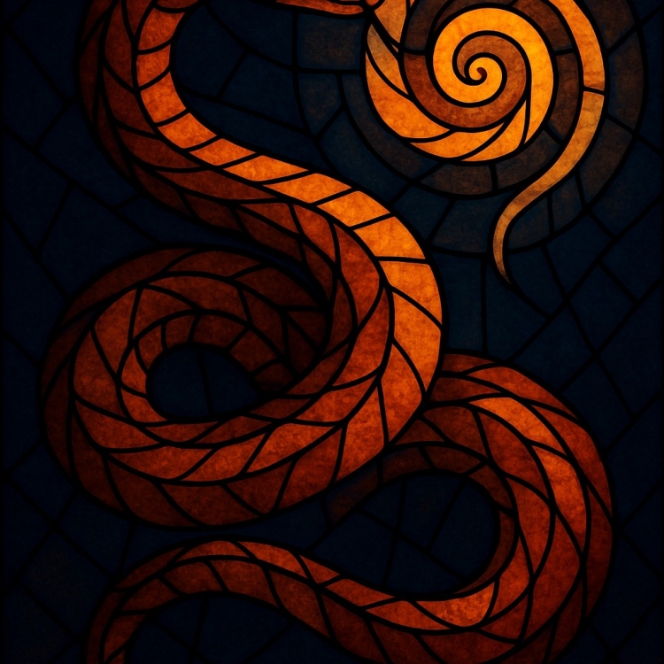 Fate Snake Mosaic