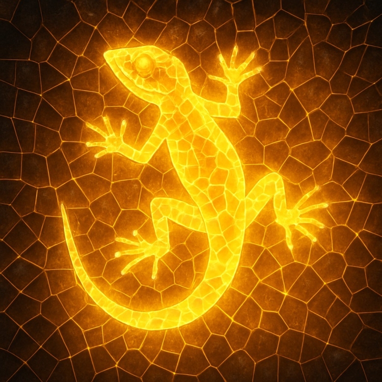 Light Lizard Mosaic