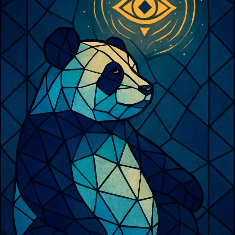 Mystic Panda Mosaic