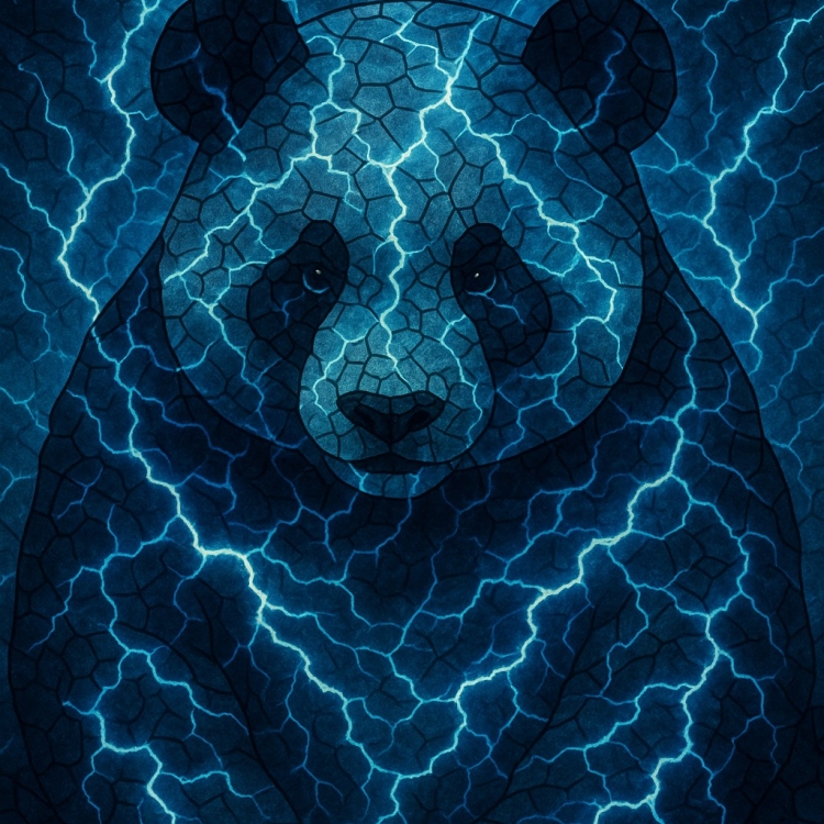 Storm Panda Mosaic