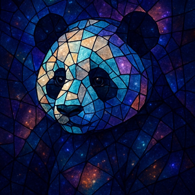 Space Panda Mosaic