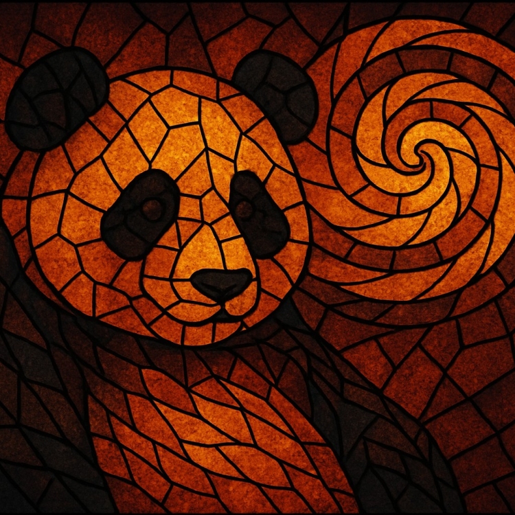 Fate Panda Mosaic