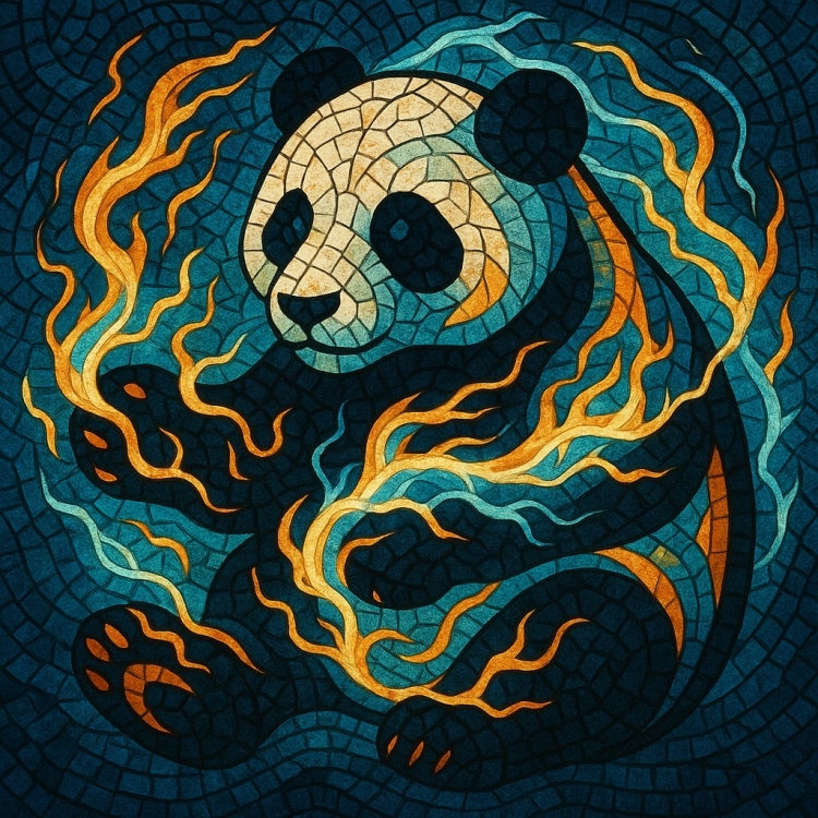 Power Panda Mosaic