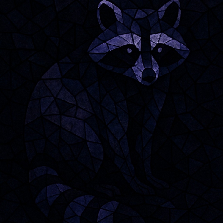 Void Racoon Mosaic