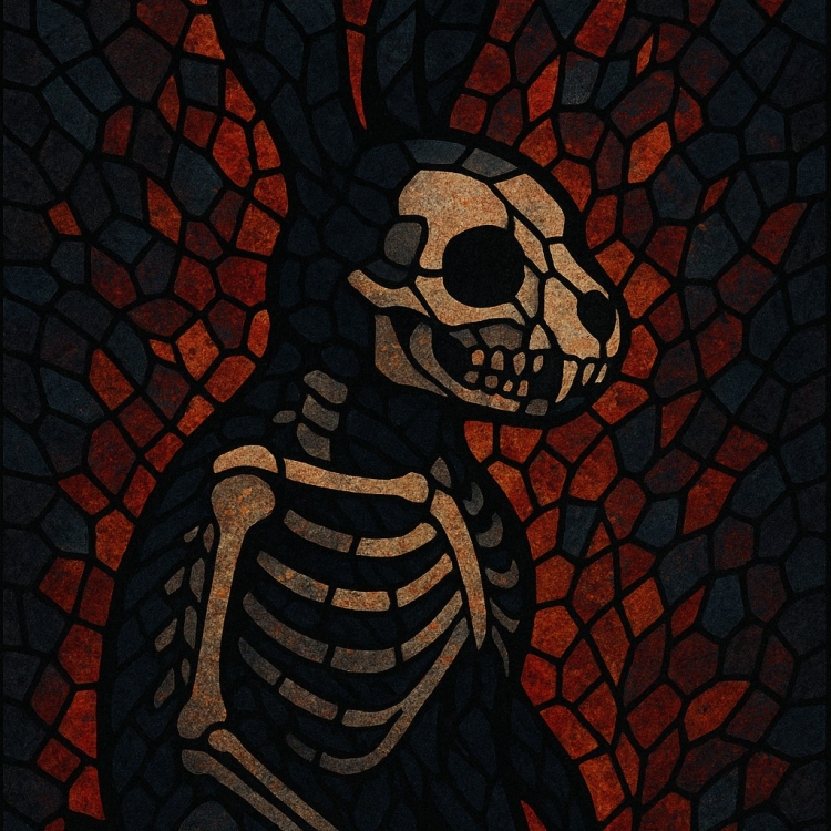Death Rabbit Mosaic