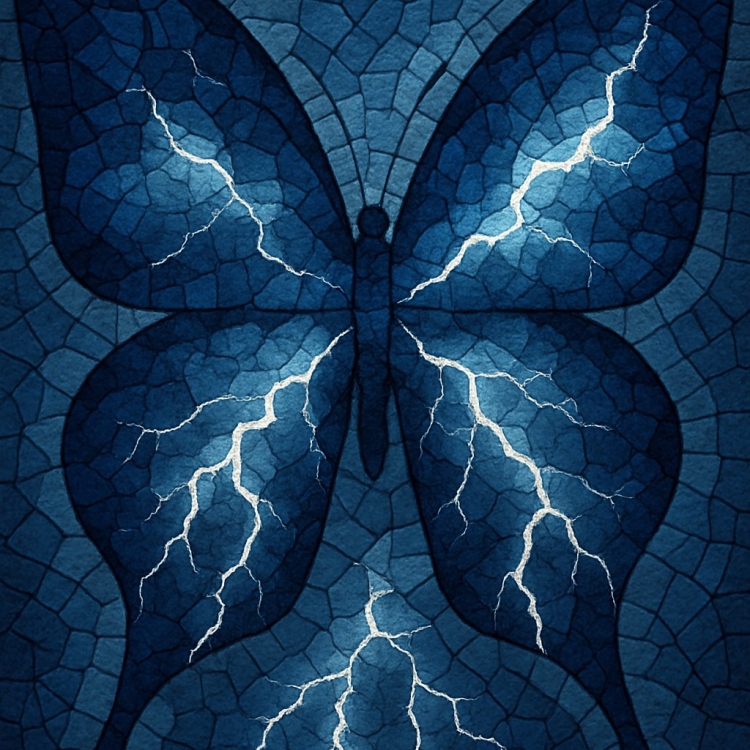 Storm Butterfly Mosaic