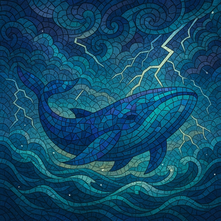 Storm Whale Mosaic