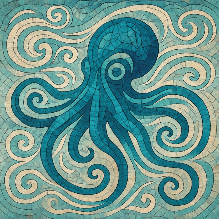 Wind Octopus Mosaic