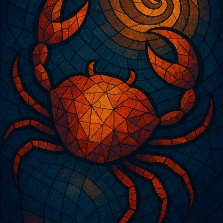 Fate Crab Mosaic