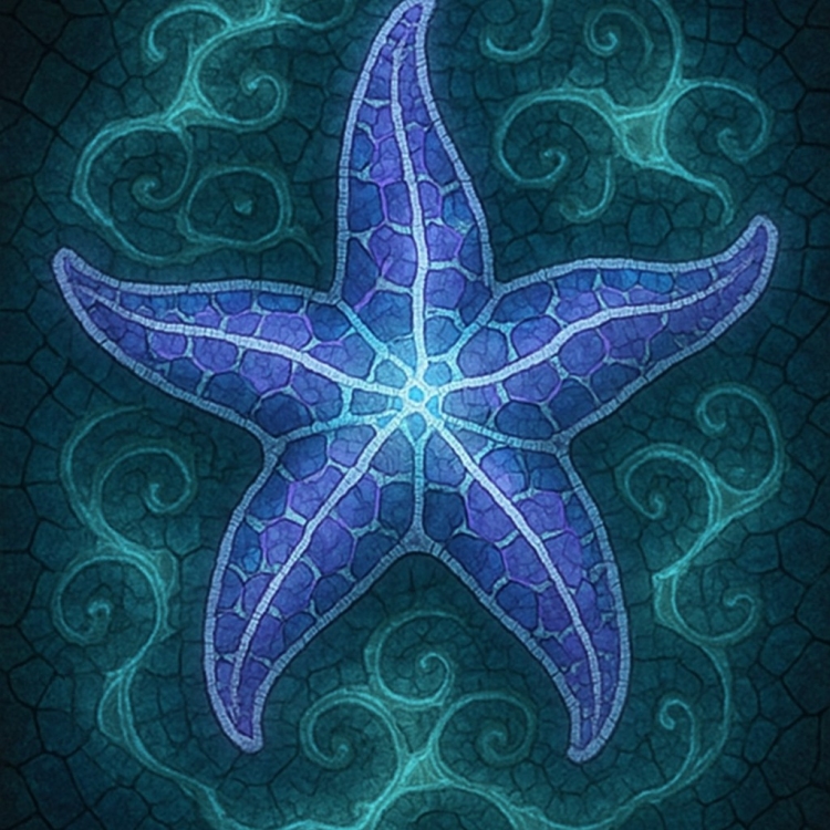 Mystic Starfish Mosaic