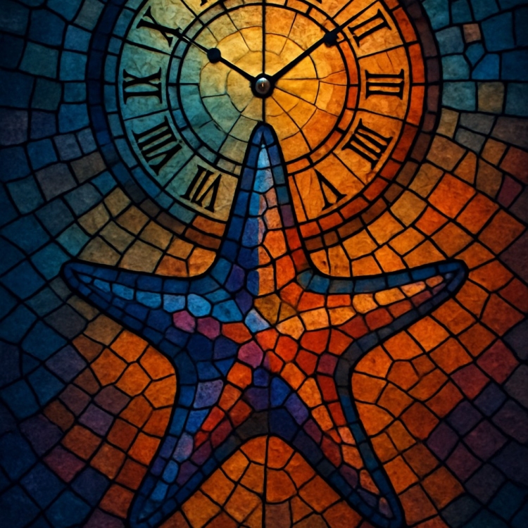 Time Starfish Mosaic