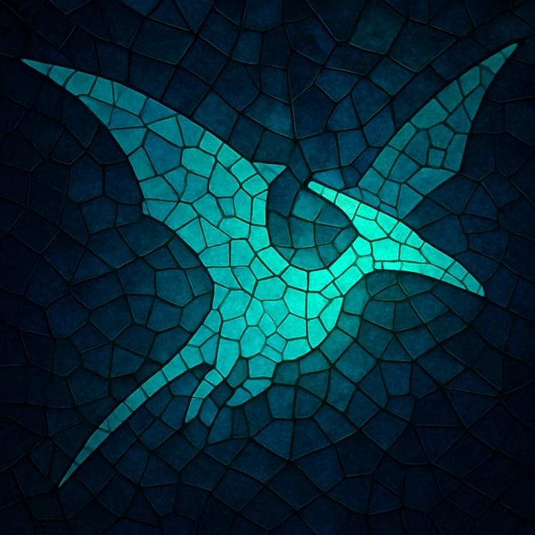 Soul Pterodactyl Mosaic
