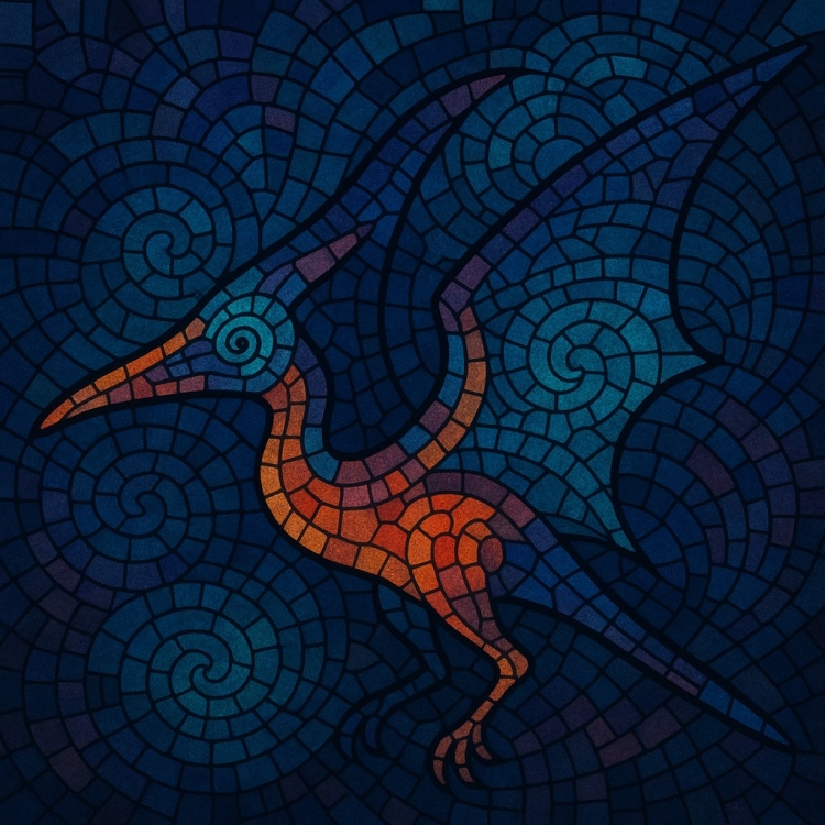 Mind Pterodactyl Mosaic