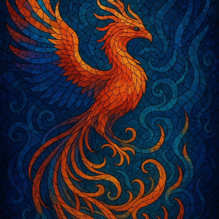 Mystic Phoenix Mosaic
