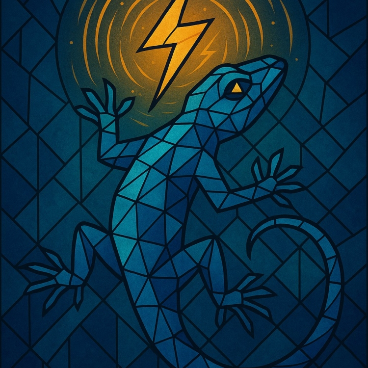Power Lizard Mosaic