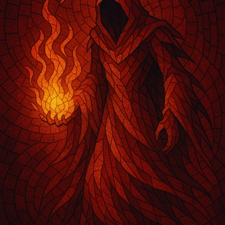 Fire Wraith Mosaic
