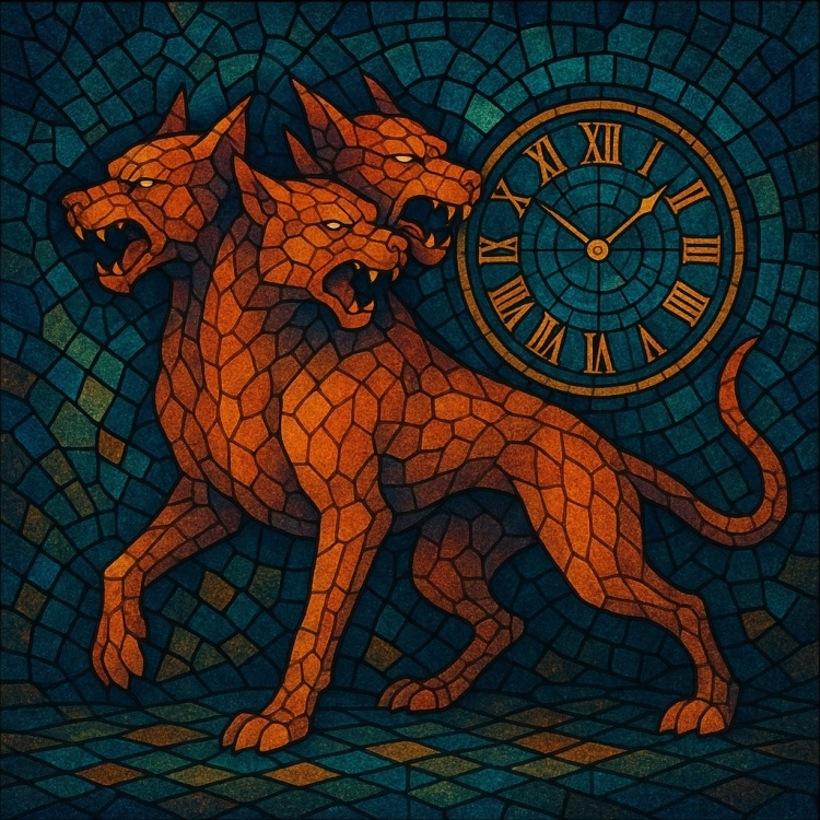 Time Cerberus Mosaic