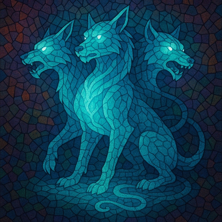 Soul Cerberus Mosaic