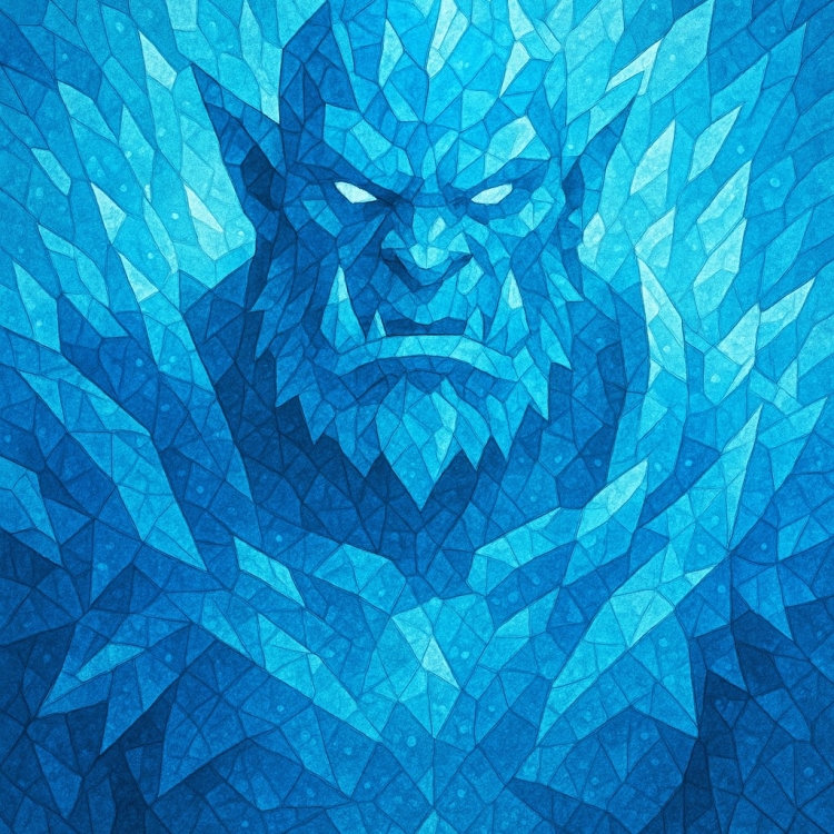 Ice Orc Mosaic