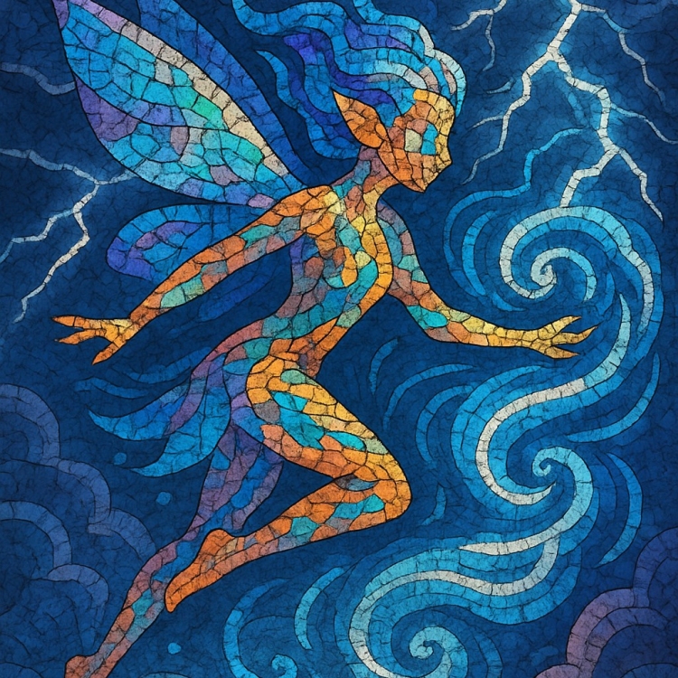 Storm Pixie Mosaic