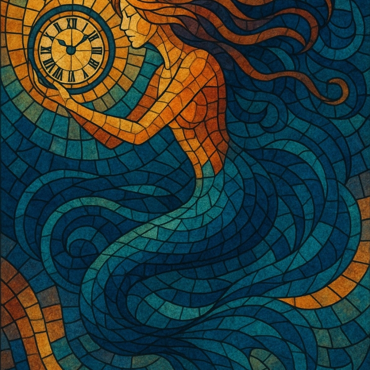Time Mermaid Mosaic