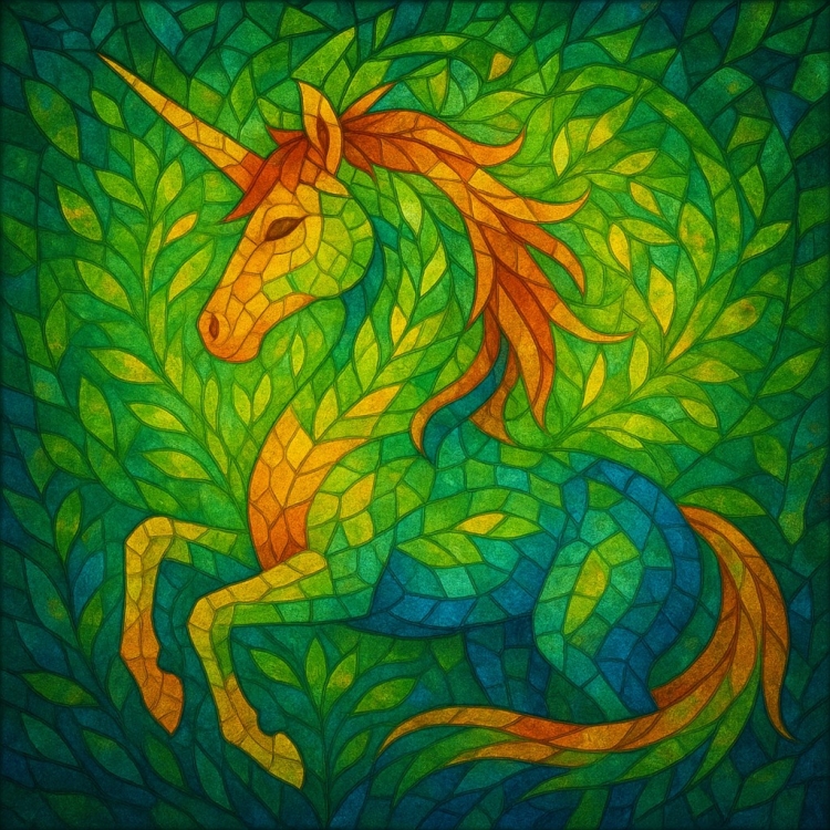 Life Unicorn Mosaic