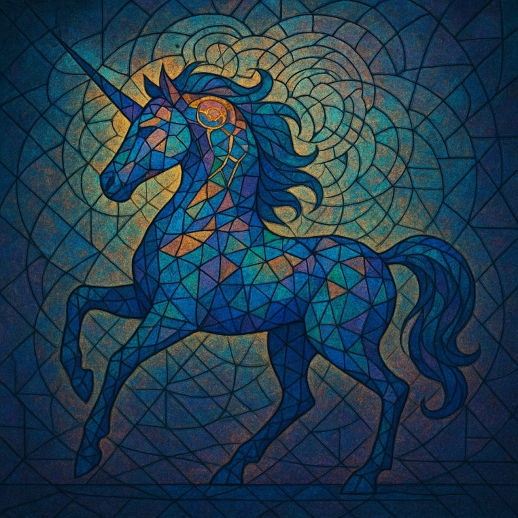 Mind Unicorn Mosaic
