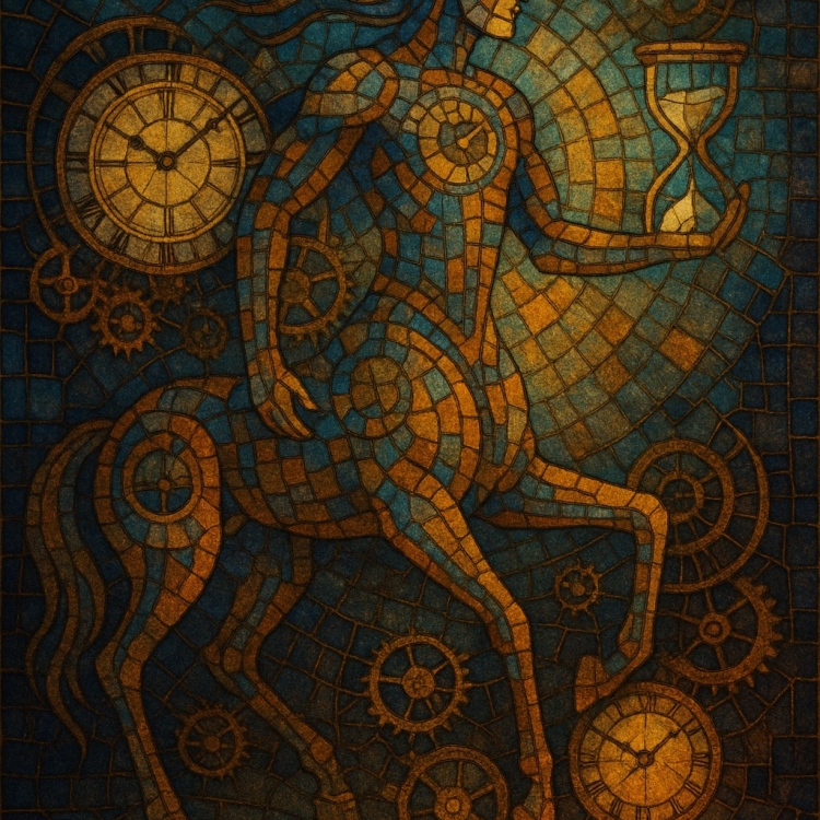 Time Centaur Mosaic