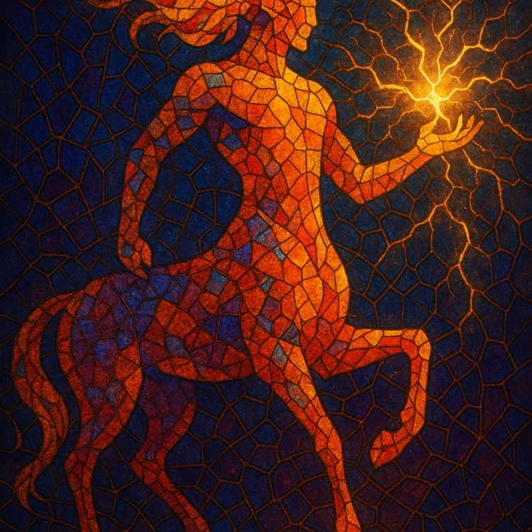Power Centaur Mosaic