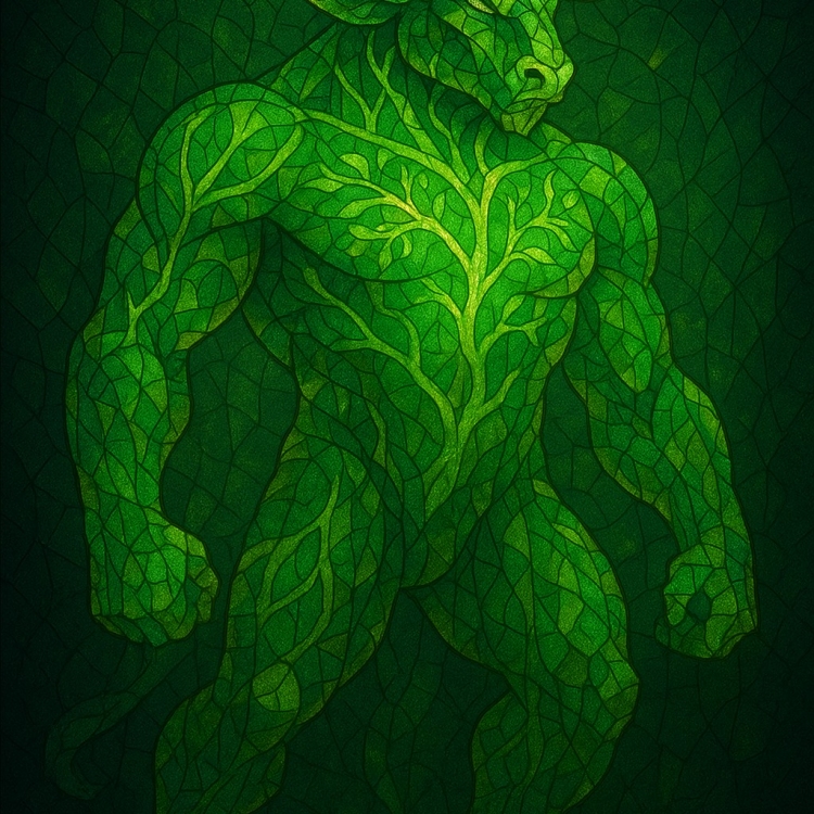 Life Minotaur Mosaic