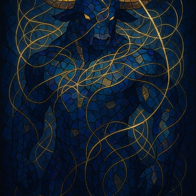 Fate Minotaur Mosaic