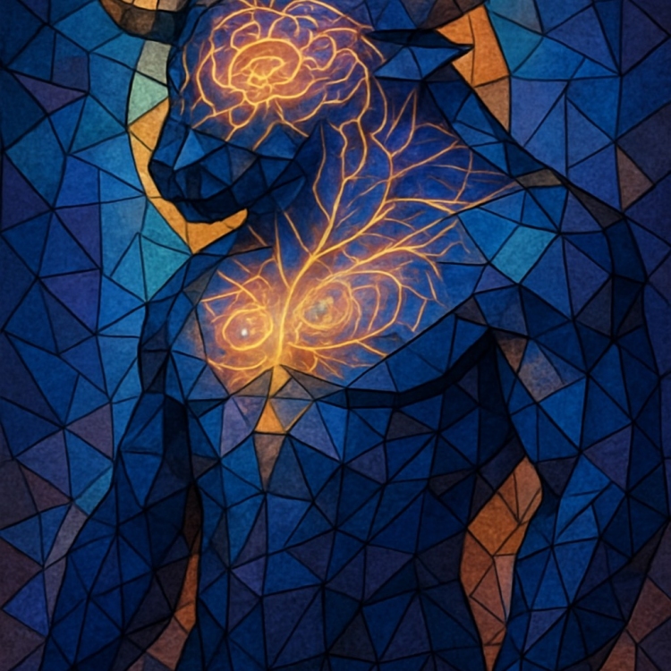 Mind Minotaur Mosaic