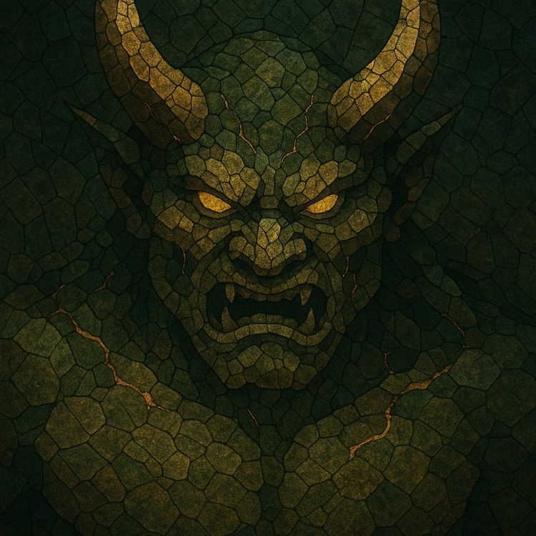 Earth Oni Mosaic