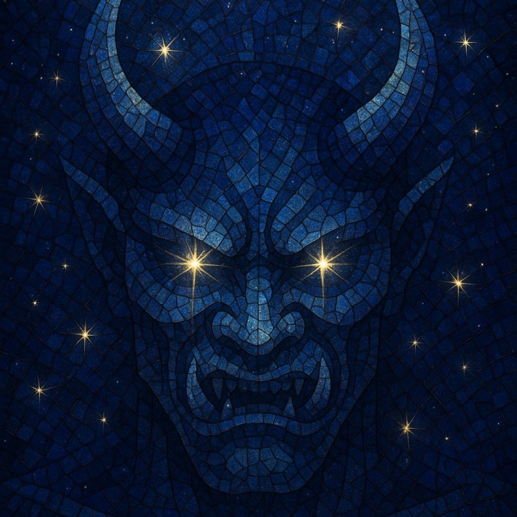 Starlight Oni Mosaic