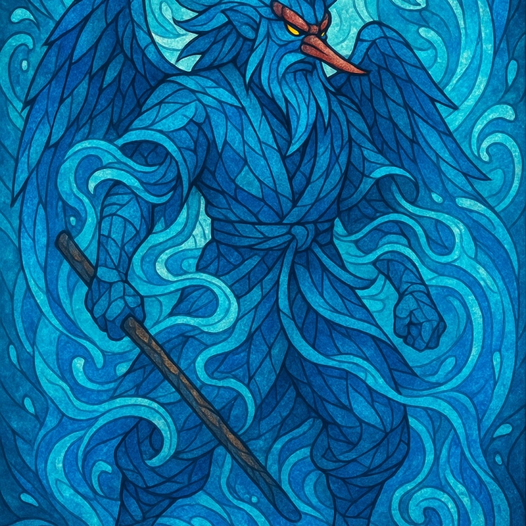 Water Tengu Mosaic