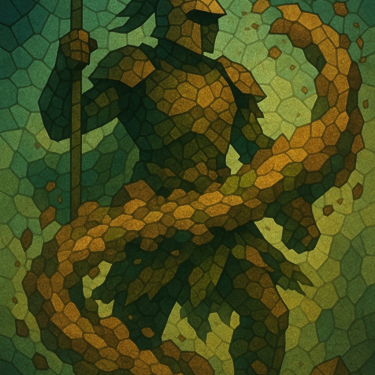Earth Warrior Mosaic