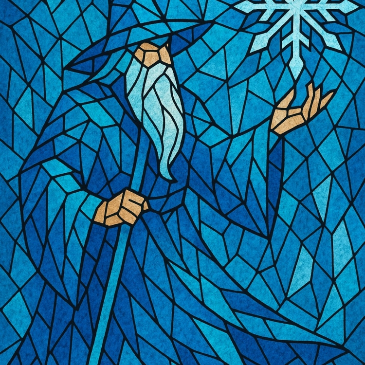 Ice Wizard Mosaic