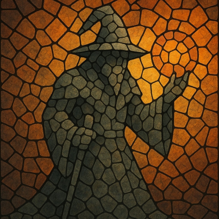 Stone Wizard Mosaic