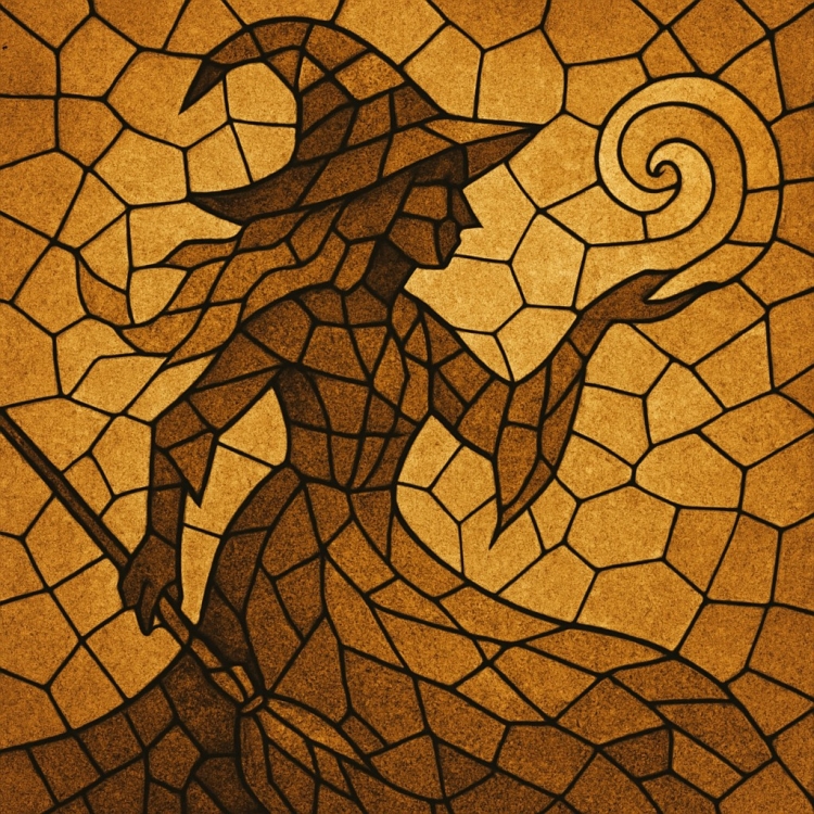 Sand Witch Mosaic