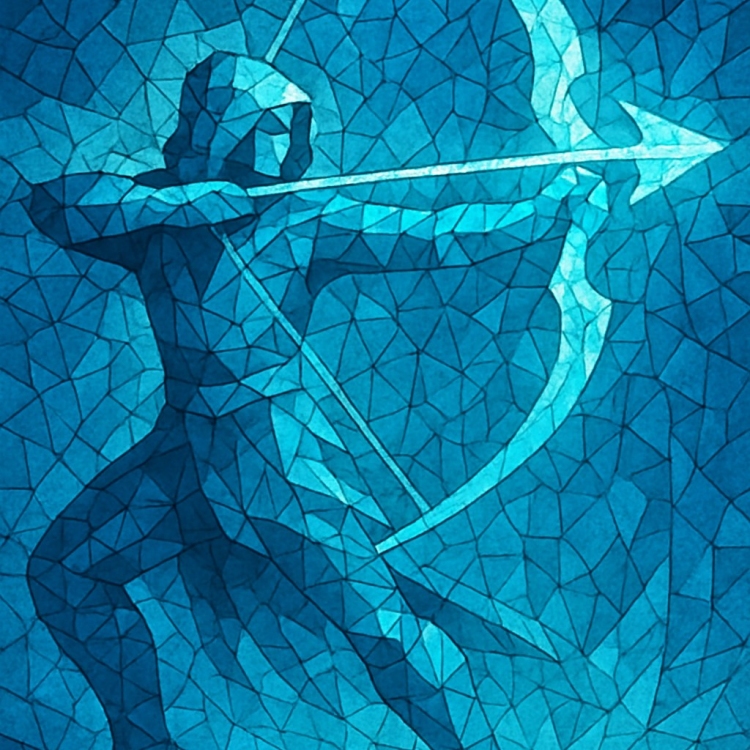 Ice Archer Mosaic