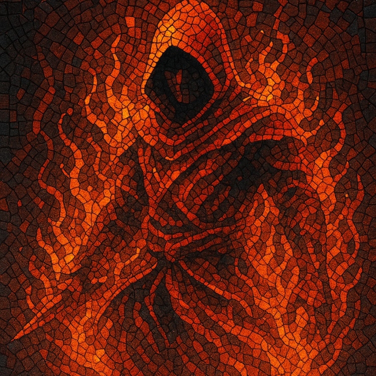 Fire Assassin Mosaic