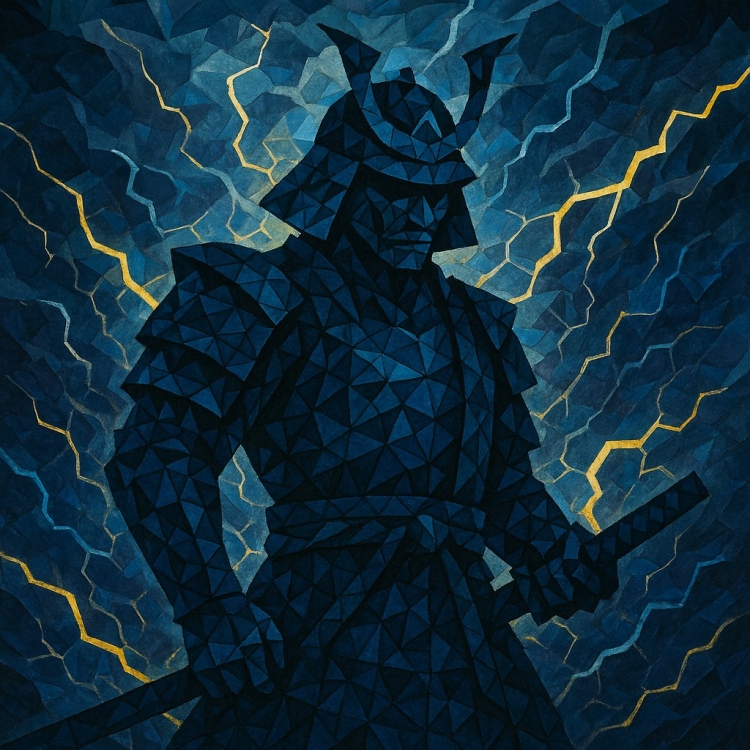 Storm Samurai Mosaic