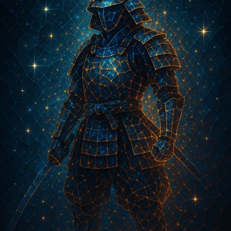 Starlight Samurai Mosaic