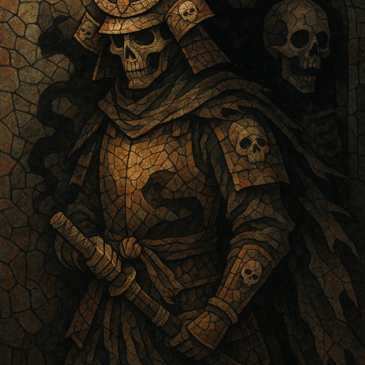 Death Samurai Mosaic