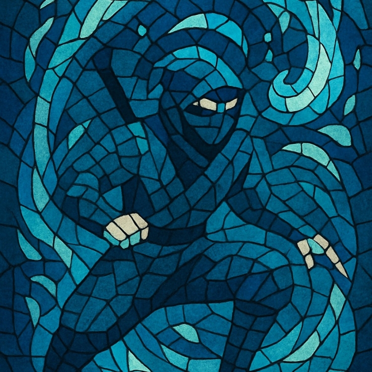 Water Ninja Mosaic