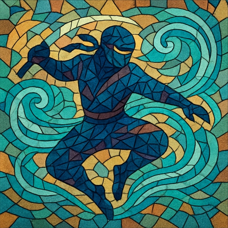 Wind Ninja Mosaic