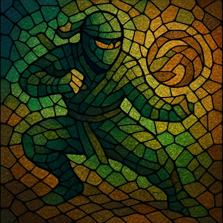 Earth Ninja Mosaic
