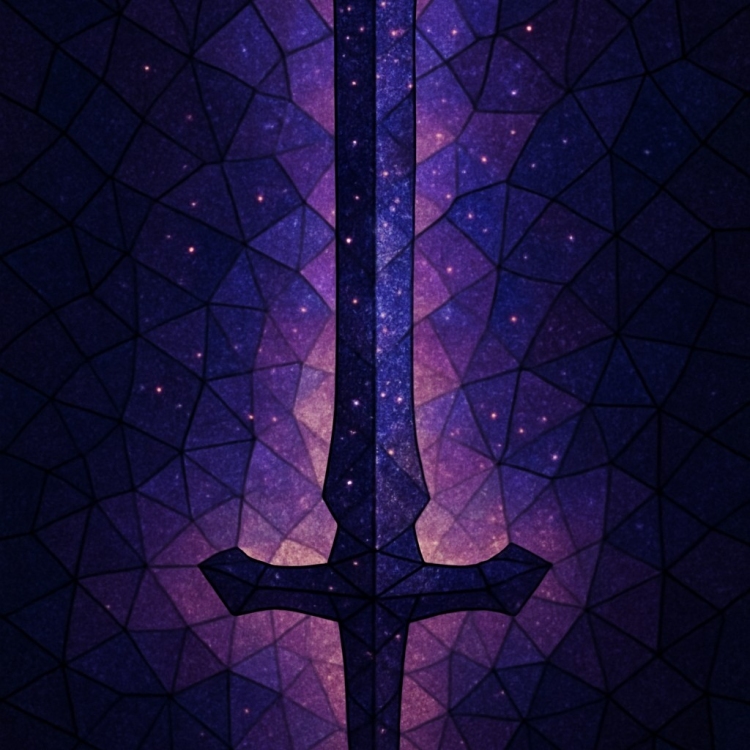 Space Sword Mosaic